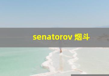 senatorov 烟斗